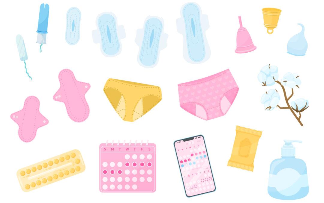 menstruation period hygiene set